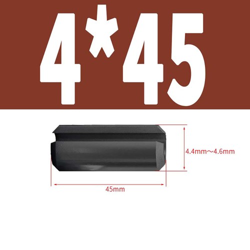 Black Spring Pins Split Tension Roll Pin 65 Mn steel M1.5 M2 M2.5 M3 M4 M5-M12 - Picture 79 of 156