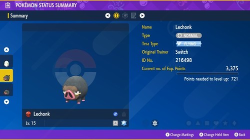 ✨ FLYING LECHONK EVENT UNTOUCHED POKEMON SCARLET VIOLET MYSTERY GIFT EVENT ✅ - Picture 3 of 5