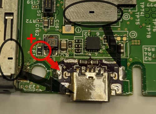 Nintendo 3DS XL USB-C Replacement charge port w/ installation Jig+bezel V2 - Picture 6 of 10