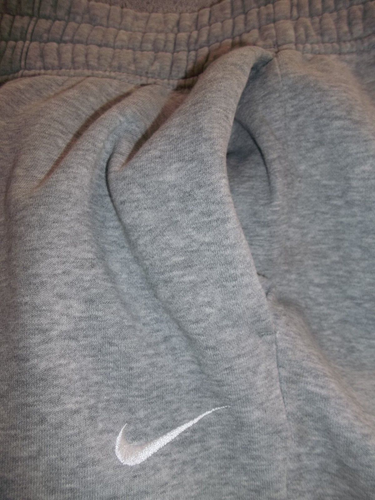 Vintage Nike Men's Sweatpants Joggers Size XXL Black Tag Gray Baggy White Swoosh - Picture 6 of 11