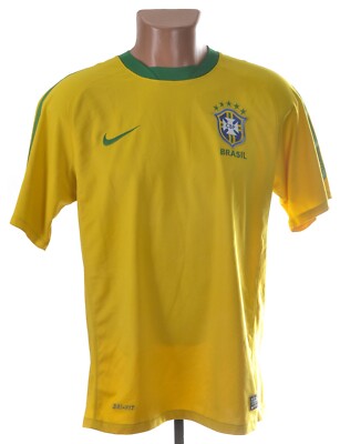BRAZIL 2010/2011 HOME FOOTBALL SHIRT JERSEY NIKE SIZE M | eBay