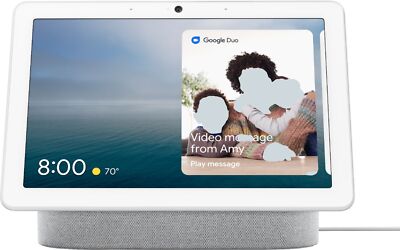 Google Nest Hub MAX 10インチ ホワイト ACアダプター付き Nest Hub Max 10