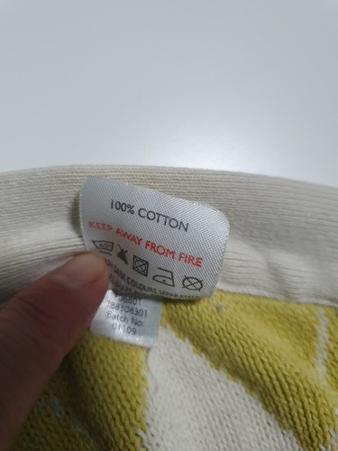 Mamas Papas Blanket Cotton 100% Knitted Baby Boy Girl Gift Crib pram - Picture 7 of 7