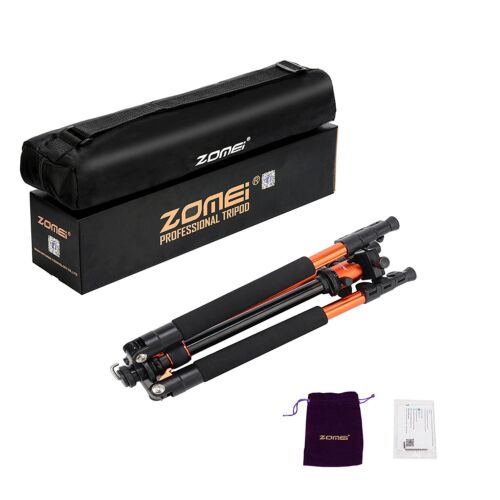 ZOMEI Tripod Ball Head Stand Pro Camera Travel for Canon Nikon DSLR Camera - Picture 8 of 9