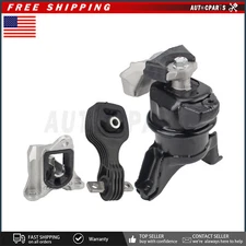 3pc Motor Mount Kit Set for 14-15 Honda Civic 1.8L Engine - Auto Transmission