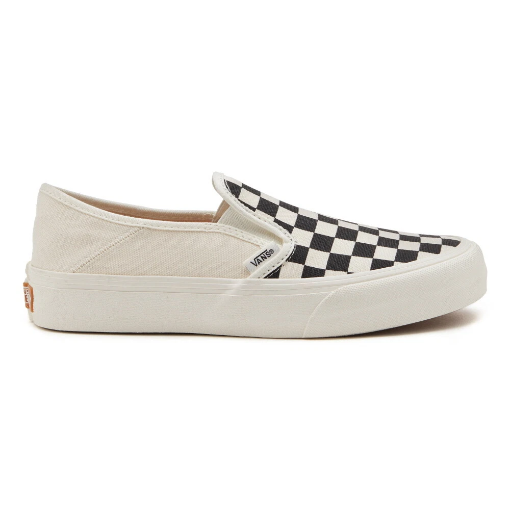 Vans - Classic Slip-On 138 Sidestripe Black/True White - Shoes