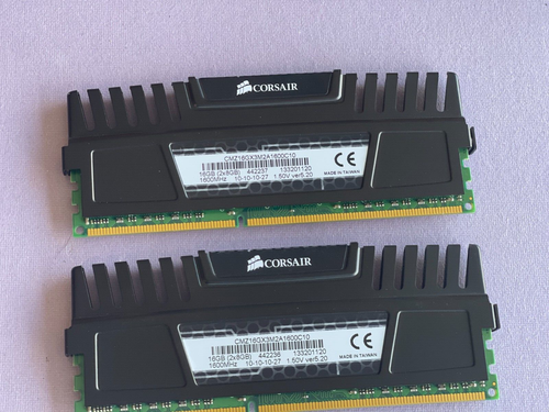 RAM para juegos de escritorio 16 GB (2X8 GB) DDR3 PC3-12800 1600 MHz CMZ16GX3M2A1600C10 5.20 - Imagen 3 de 3