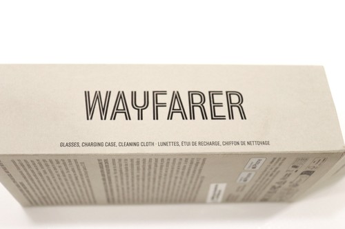 Estuche de carga Ray-Ban Meta Wayfarer negro mate/grafito degradado RW4008 - NUEVO - Imagen 6 de 7