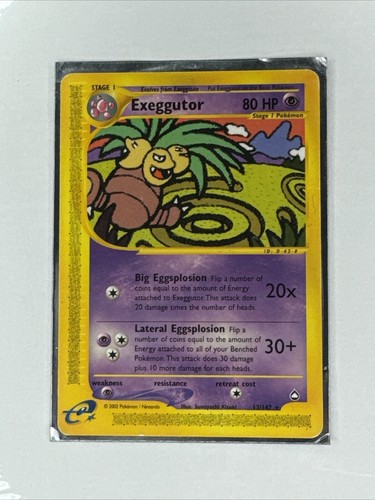 Pokemon Aquapolis Rare Exeggutor Card No.13/147 | eBay