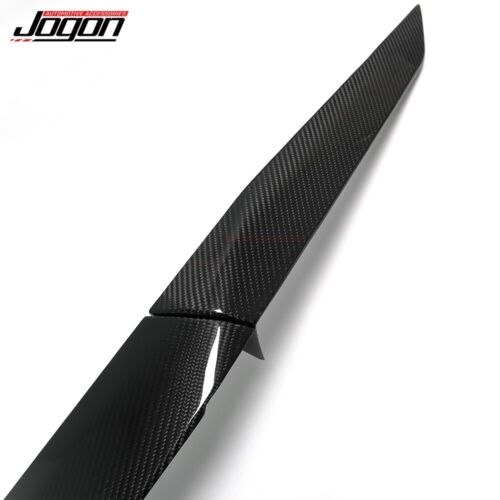 Dry Carbon Side Intake Scoop Trim For Corvette C8 Coupe Convertible Z51 2020-24 - Picture 12 of 13