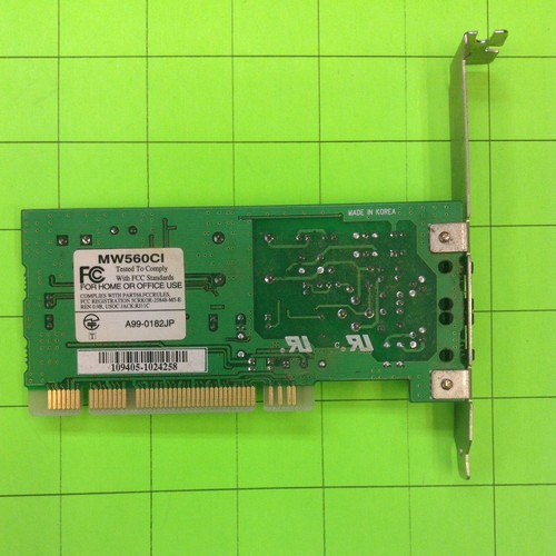 Emachines T1090 Computer Modem MW560CI A99-0182JP Conexant - Picture 2 of 3