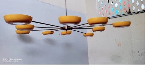 Bright Sputnik 10 Light Chandeliers Stilnovo Italian Ceiling Fixtures Lamp Decor - Bild 4 von 9