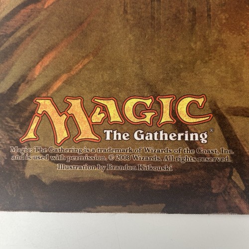 Magic the gathering Shadowmoor Playmat , Mountain 24" X 13.5" 2008 - Picture 5 of 10