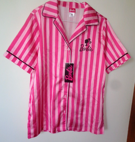 Ladies "Barbie" Licensed 2 PC Shorty Pyjama Set, Size 10. BNWT. - Picture 2 of 3