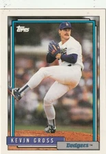 FREE SHIPPING-MINT-1992 Topps Kevin Gross #334 DODGERS PLUS BONUS CARDS