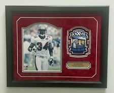Super Bowl XXXVII official patch framed 8x10 Most Valuable Player Dexter Jackson
