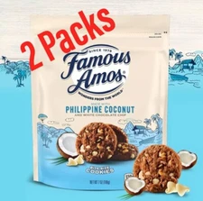 Famous Amos Wonders of the World Philippine Coconut & White Chocolate Chip 2 Pks