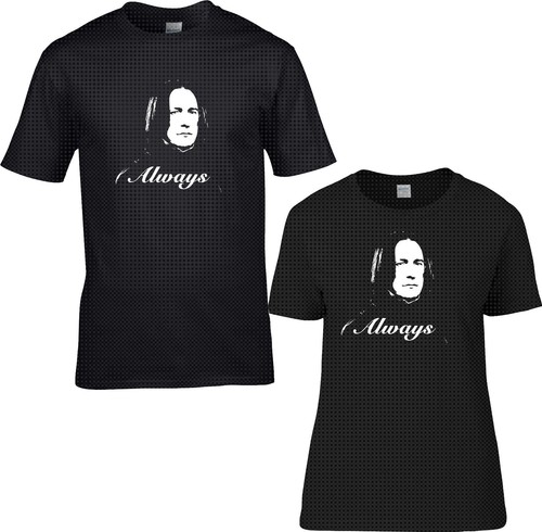 Harry Potter Severus Snape Always Tribute T Shirt - Afbeelding 1 van 13