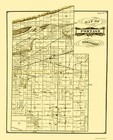 Historic City Map - Portage Indiana - Hardesty 1876 - 23 x 28.47
