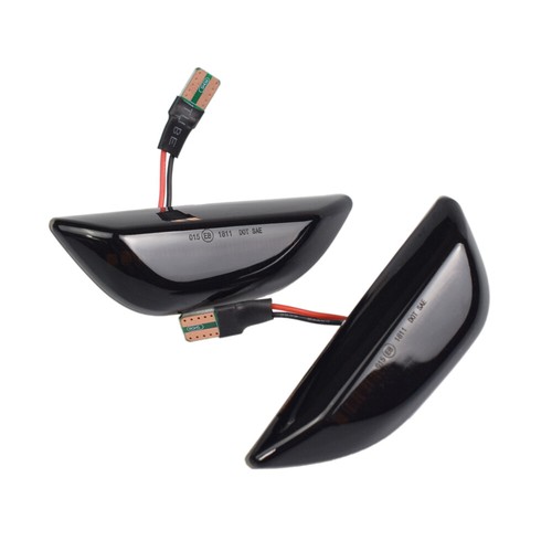 2x Dynamic LED Side Indicator Repeater Light For Opel Vauxhall Mokka X - Picture 5 of 7