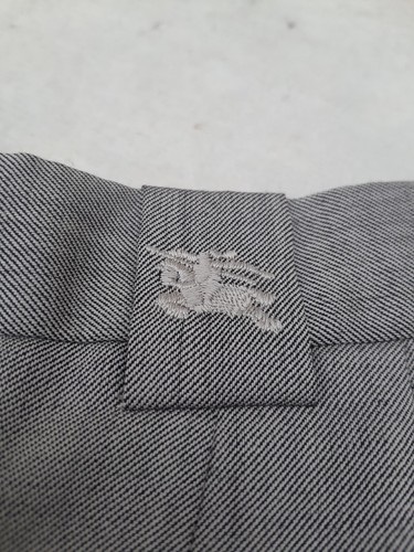 Burberry London Pants Mens 36 Grey Tailored Dress Trousers Made in Spain EU 46 - Picture 8 of 11