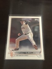 Anthony DeSclafani 2022 Topps Series 1 Base #137 San Francisco Giants T7