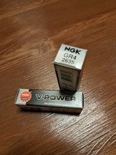 (2 Pack) New NGK 2635 Resistor Spark Plugs GR4 V-Power