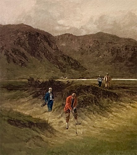 Adams, Douglas - Difficult Bunker - Framed Golf Art - A228 - Picture 5 of 5