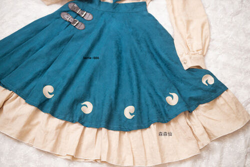 TouHou Project Youmu Konpaku Cosplay Costume Women Girl Maid Dress Shirt Cotton - Picture 4 of 10