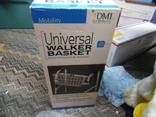 DMI Universal white Walker basket 16" x 5.5" x 7" IOB