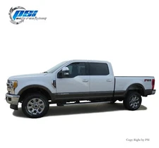 Black Paintable OE Style Fender Flares 17- 20 Ford F-250, F-350 Super Duty 