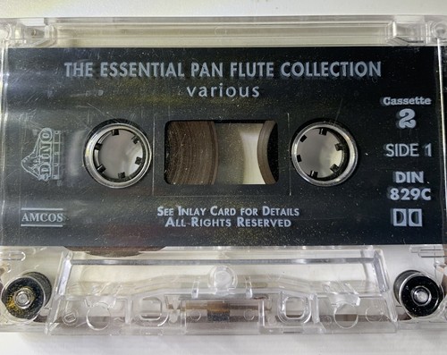 Pan Flute Essentials X2 Bamboo Flute Pan Pipe Masterpieces 4 Cassette Tapes Only - Picture 9 of 10