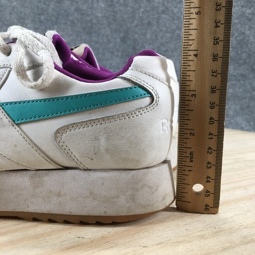 Reebok Shoes Womens 7.5 Classic Harman Run Platform Low Sneakers FW4552 White - Picture 12 of 21