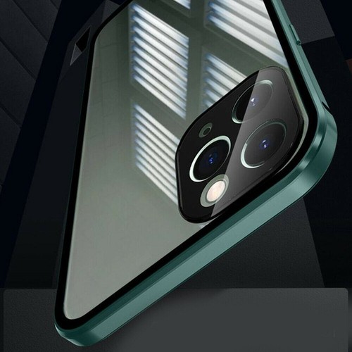 360 Magnetyczna obudowa adsorpcyjna Dwustronna klamra Etui do iPhone 12 / Mini - Zdjęcie 3 z 4