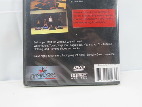 Breakthrough Yoga Training For Runners Power Yoga For Sports DVD Owen Lawrence - Picture 6 of 10