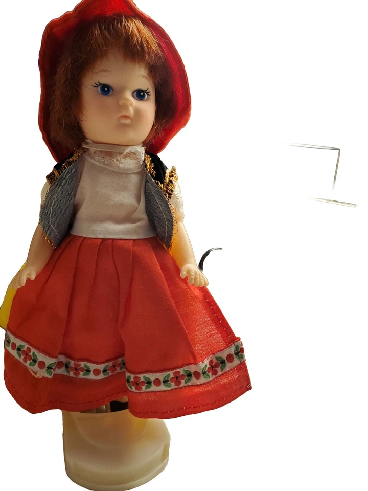 Muñeca M. Jane Effanbee vintage rara de los años 50 con pelo rojo, ojos azules÷ conjunto ÷ zapatos Foto 2 de 4