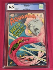 KEY! 1968 AQUAMAN #40 CGC 6.5 OW-W - Classic CARDY cover,  Jim APARO 1st DC Work