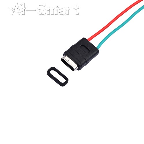 USB 3.1 Type-C Connector Welding Wire Waterproof Female Socket Charging 2Pin - Picture 9 of 15