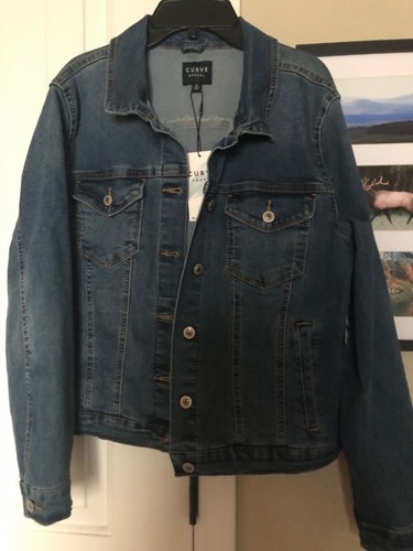 New with tags women's jean jacket XL - Picture 3 of 8
