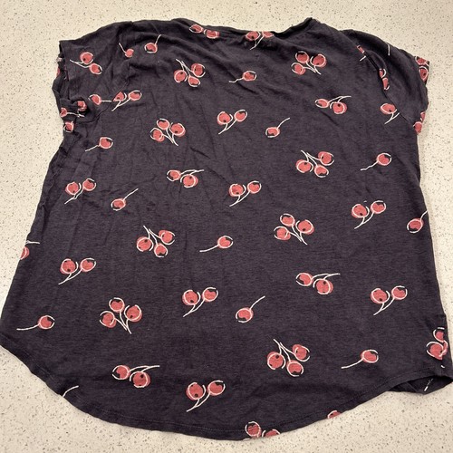 LOFT LINEN GIRLS SIZE L SUPER CUTE CHERRY DESIGN - Picture 4 of 5
