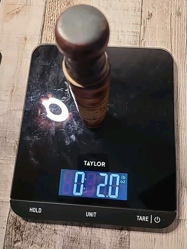 Bamboo /Wooden Bottle With Cork Stopper. Good For Holding Buttons Marbles Money - Picture 12 of 12