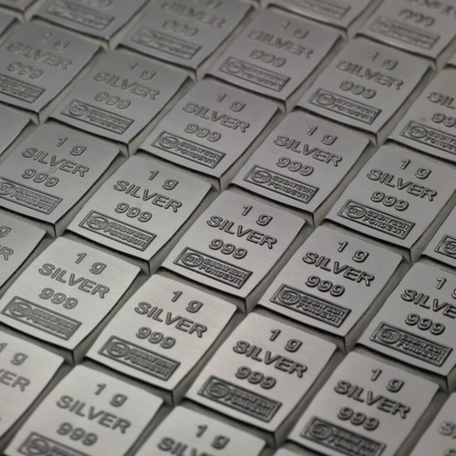 50 x 1 Gram Silver Bars - (1g Silver ESG Valcambi 999 Fine Silver 50g Bar) - Picture 2 of 3