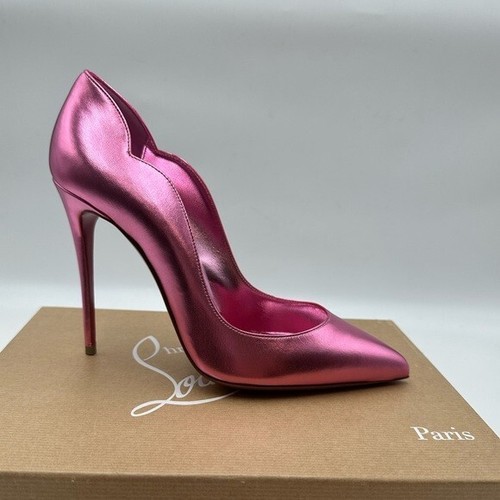 Christian Louboutin Hot Chick 100 Metallic Pumps. Größe 39. Einzelhandel 845 $ - Bild 4 von 10