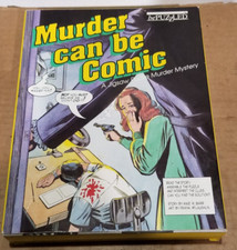 1988 BePuzzled Jigsaw Puzzle Mystery "Murder Can be Comic" 500 Piece USA