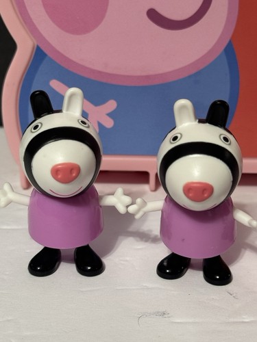 Estuche de almacenamiento de juguetes Peppa Pig y 6 figuras - Imagen 4 de 10