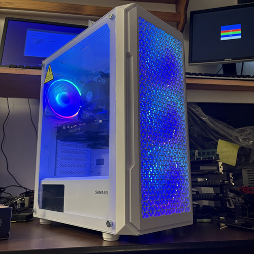 Custom Gaming Desktop PC Intel Core i7-8700 16GB 1TB SSD GeForce RTX 2060 White - Picture 4 of 15
