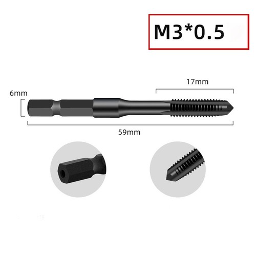 Drill Bit Tool Screw Thread Bit HSS Hex Shank Hole Opener Hole Drill Bit - Picture 9 of 15