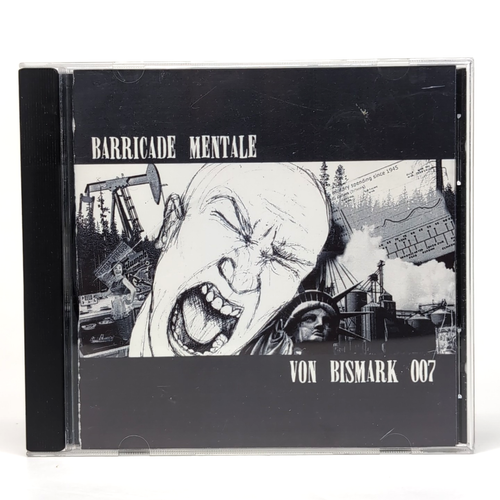 Barricade Mentale Von Bismark 007 Punk Rock CD French Album Rare Music Collectib - Foto 1 di 3