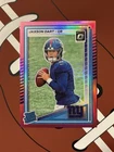 2025 Donruss Optic Jaxson Dart Pink Optic Rated Rookie