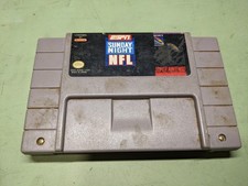 ESPN Sunday Night NFL Nintendo Super NES Cartridge Only